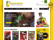 Tablet Screenshot of capitanbarato.com